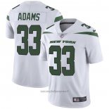 Maglia NFL Game New York Jets 33 Jamal Adams Bianco
