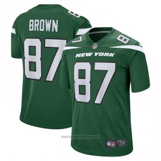 Maglia NFL Game New York Jets Daniel Brown Verde