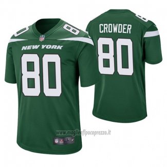 Maglia NFL Game New York Jets Jamison Crowder Verde 60 Anniversario