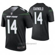 Maglia NFL Game New York Jets Sam Darnold Nero Color Rush
