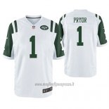 Maglia NFL Game New York Jets Terrelle Pryor Bianco
