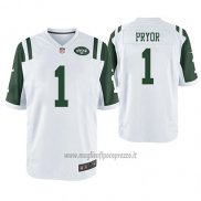 Maglia NFL Game New York Jets Terrelle Pryor Bianco