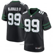 Maglia NFL Game New York Jets Will McDonald IV Alternato Nero
