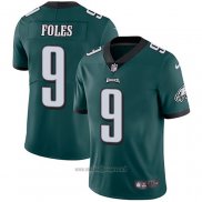 Maglia NFL Game Philadelphia Eagles 9 Nick Foles Midnight Verde