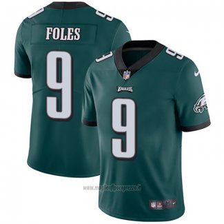 Maglia NFL Game Philadelphia Eagles 9 Nick Foles Midnight Verde