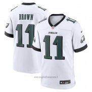 Maglia NFL Game Philadelphia Eagles A.J. Brown Bianco2