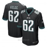 Maglia NFL Game Philadelphia Eagles Jason Kelce Nero