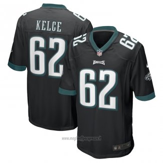 Maglia NFL Game Philadelphia Eagles Jason Kelce Nero