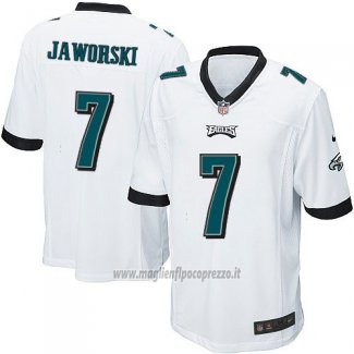 Maglia NFL Game Philadelphia Eagles Jawohski Bianco