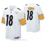 Maglia NFL Game Pittsburgh Steelers Diontae Johnson Bianco