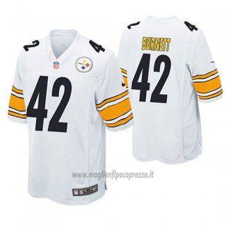 Maglia NFL Game Pittsburgh Steelers Morgan Burnett Bianco