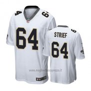 Maglia NFL Game Saints Zach Strief Bianco