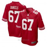 Maglia NFL Game San Francisco 49ers Darrion Daniels Rosso