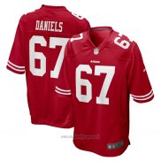 Maglia NFL Game San Francisco 49ers Darrion Daniels Rosso