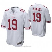 Maglia NFL Game San Francisco 49ers Deebo Samuel Bianco