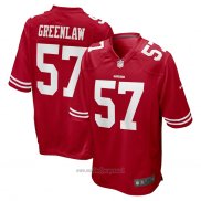 Maglia NFL Game San Francisco 49ers Dre Greenlaw Rosso