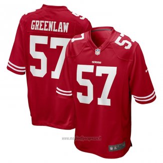 Maglia NFL Game San Francisco 49ers Dre Greenlaw Rosso