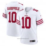 Maglia NFL Game San Francisco 49ers Jimmy Garoppolo Bianco