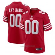 Maglia NFL Game San Francisco 49ers Personalizzate Rosso