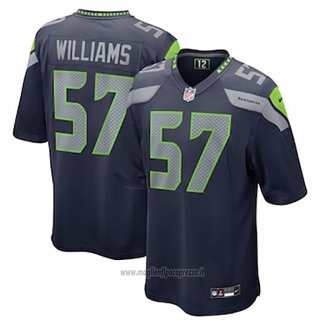 Maglia NFL Game Seattle Seahawks Connor Williams Blu