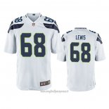 Maglia NFL Game Seattle Seahawks Damien Lewis Bianco