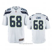 Maglia NFL Game Seattle Seahawks Damien Lewis Bianco