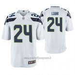 Maglia NFL Game Seattle Seahawks Shalom Luani Bianco