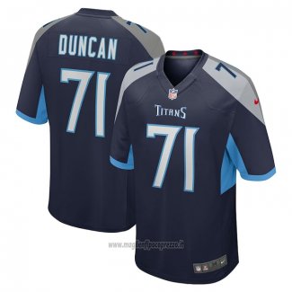Maglia NFL Game Tennessee Titans Jaelyn Duncan Blu Grigio