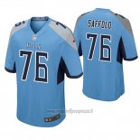 Maglia NFL Game Tennessee Titans Rodger Saffold Blu Luce