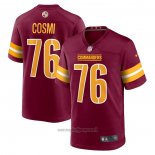 Maglia NFL Game Washington Commanders Sam Cosmi 76 Rosso