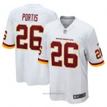 Maglia NFL Game Washington Commanders Clinton Portis Retired Bianco