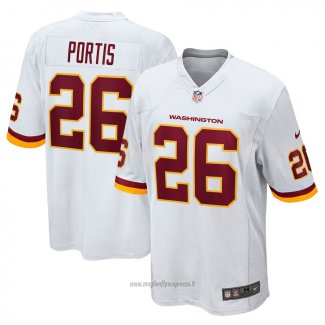 Maglia NFL Game Washington Commanders Clinton Portis Retired Bianco
