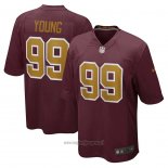 Maglia NFL Game Washington Commanders Chase Young Alternato Rosso