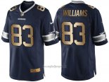 Maglia NFL Gold Game Dallas Cowboys Williams Profundo Blu