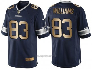 Maglia NFL Gold Game Dallas Cowboys Williams Profundo Blu