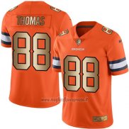 Maglia NFL Gold Legend Denver Broncos Thomas Arancione