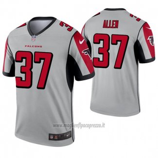 Maglia NFL Legend Atlanta Falcons 37 Ricardo Allen Inverted Grigio