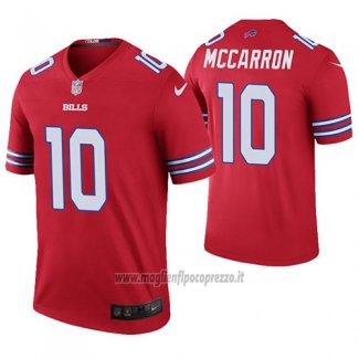 Maglia NFL Legend Buffalo Bills Aj Mccarron Rosso Color Rush
