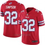 Maglia NFL Legend Buffalo Bills Simpson Rosso