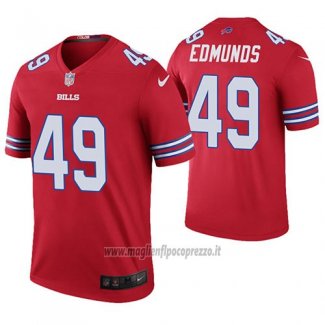 Maglia NFL Legend Buffalo Bills Tremaine Edmunds Rosso Color Rush