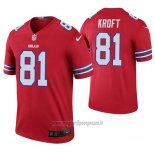Maglia NFL Legend Buffalo Bills Tyler Kroft Rosso Color Rush