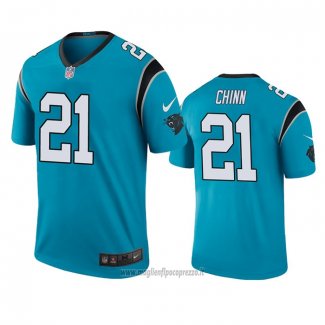 Maglia NFL Legend Carolina Panthers Jeremy Chinn Blu Color Rush