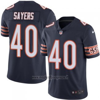 Maglia NFL Legend Chicago Bears Sayers Profundo Blu