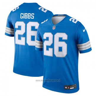 Maglia NFL Legend Detroit Lions Jahmyr Gibbs Blu
