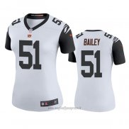 Maglia NFL Legend Donna Cincinnati Bengals Markus Bailey Bianco Color Rush