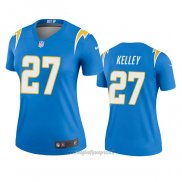 Maglia NFL Legend Donna Los Angeles Chargers 27 Joshua Kelley Blu