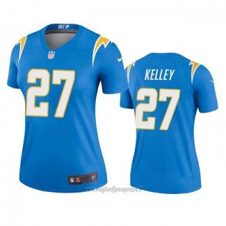 Maglia NFL Legend Donna Los Angeles Chargers 27 Joshua Kelley Blu
