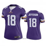 Maglia NFL Legend Donna Minnesota Vikings Justin Jefferson Viola