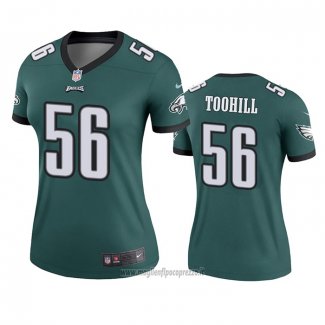 Maglia NFL Legend Donna Philadelphia Eagles Casey Toohill Verde
