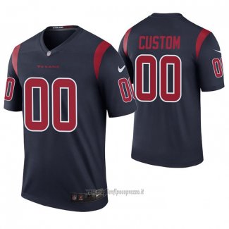 Maglia NFL Legend Houston Texans Personalizzate Blu